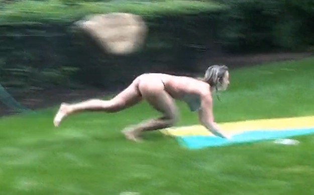 Naked slip slide pictures